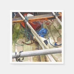 SERVIETTE EN PAPIER BATEAUX