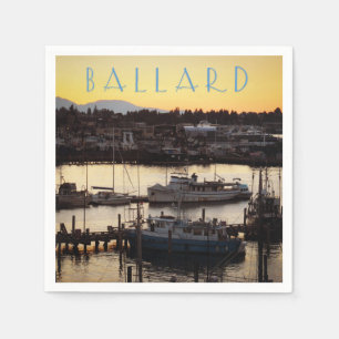 Serviette En Papier Bateaux Ballard