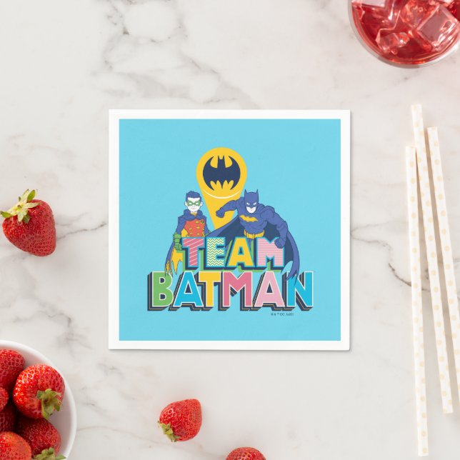 Serviette En Papier Batman | Team Batman (En situation)