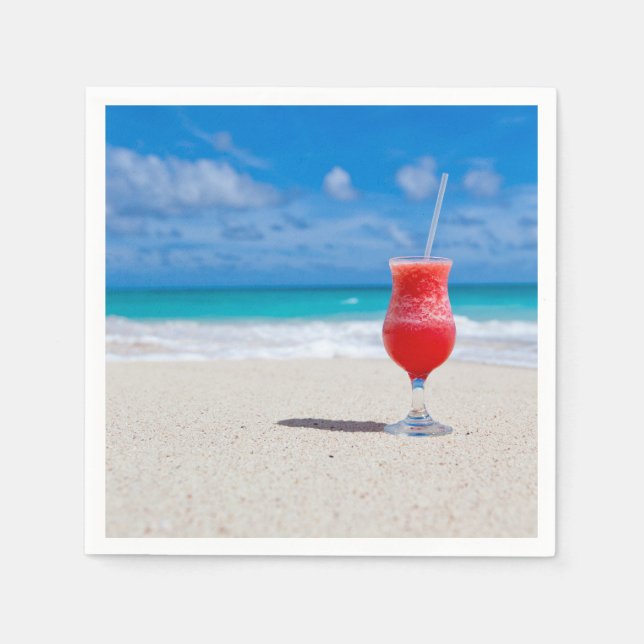 Serviette En Papier Beach Cheer (Devant)