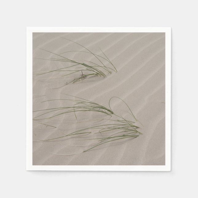 Serviette En Papier Beach Grass Standard Cocktail Napkin (Devant)