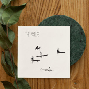 Serviette En Papier Beach Surfing Mariage Cocktail Napkin