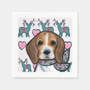 Serviette En Papier Beagle