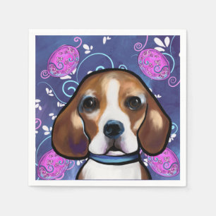 Serviette En Papier Beagle