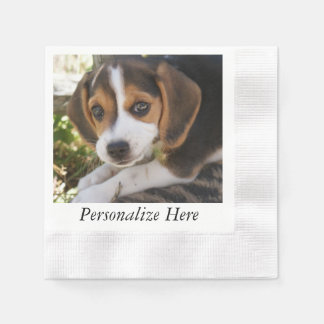 Serviette En Papier Beagles chiots