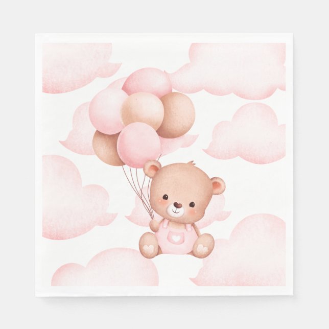 Serviette En Papier Bearly Wait Napkin (Devant)