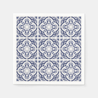 Serviette En Papier Beau Azulejos Napkin