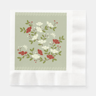 Serviette En Papier Beau K motif 6 serviettes