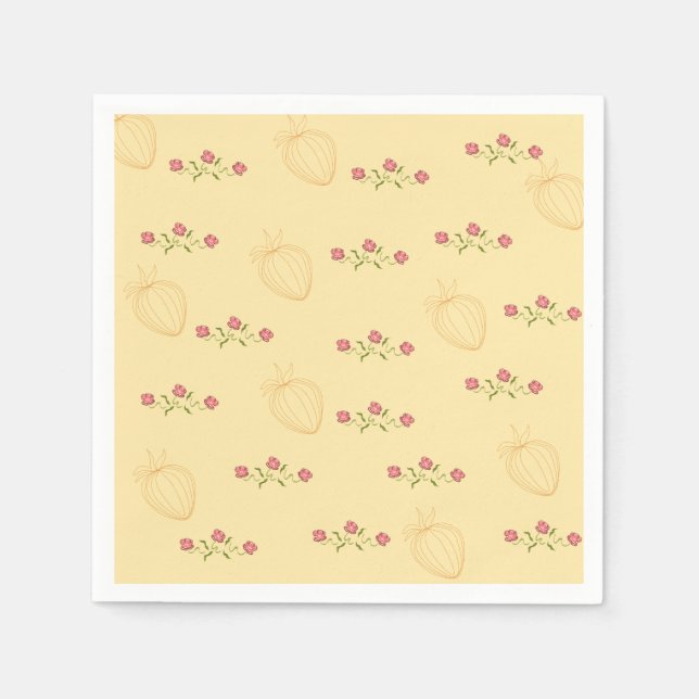 Serviette En Papier Beau papier  (Devant)