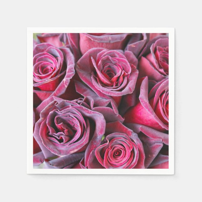Serviette En Papier Beauté de velours (Devant)