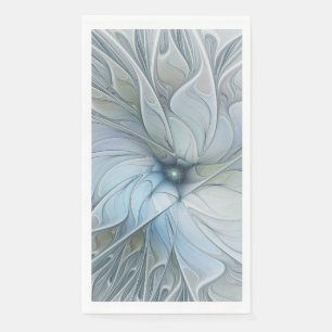 Serviette En Papier Beauté Élégante Fleur d'Art Abstrait Moderne Fract
