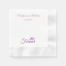 Beauté Purple Pur Mariage Floral