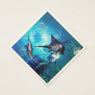 Serviette En Papier Beaux marlins
