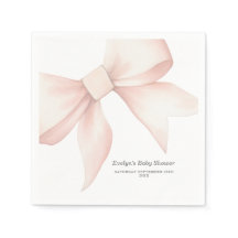 Bébé à arc rose Fête prénatale Coquette Élégante M