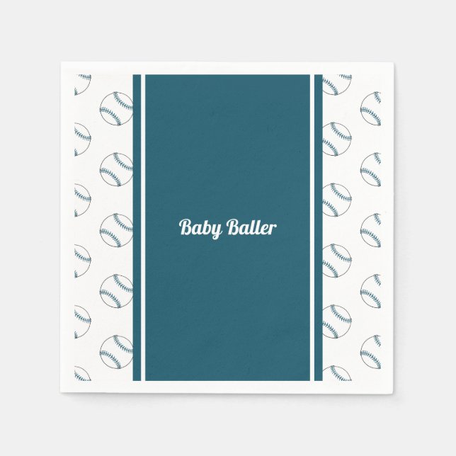Serviette En Papier Bébé Baller papier serviette (Devant)