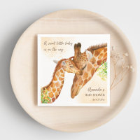 Bébé en chemin bébé girafe et baby shower de maman