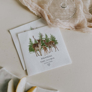 Serviette En Papier Bébé Il fait froid à l'extérieur du Baby shower