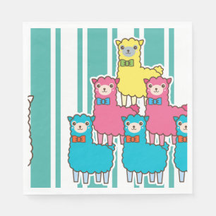Serviette En Papier Bébé Lama