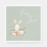 Bébé mignon amour lapin lapin Baby shower