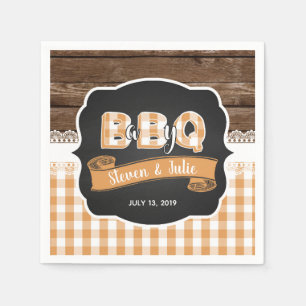 Serviette En Papier Bébé Q Douche Napkin - Orange