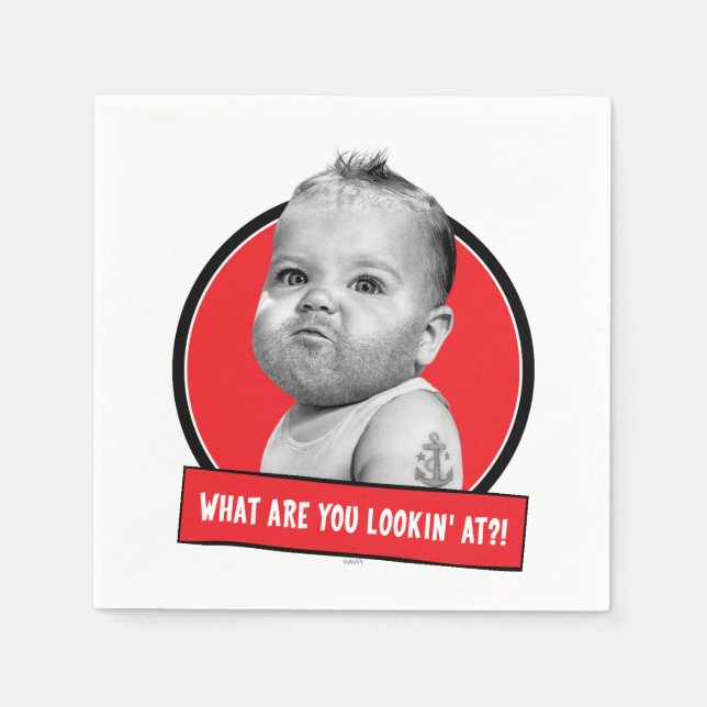 Serviette En Papier Bébé robuste (Devant)