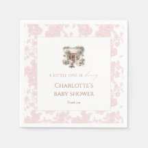 Bébé Toile Rose Brasse Café Coffee Coquette 