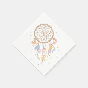 Serviette En Papier Bébé tribal de Dreamcatcher Boho