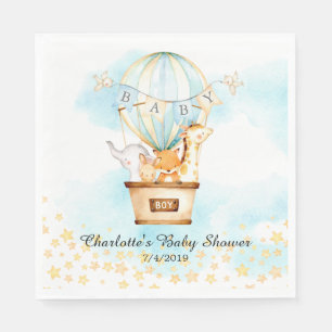 Serviette En Papier Bébés Animaux Papier de douche à bulles à air 