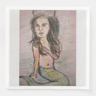 Serviette En Papier Beehive Mermaid