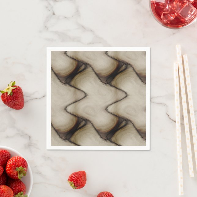 Serviette En Papier Belle abstraction laisse une impression durable (En situation)