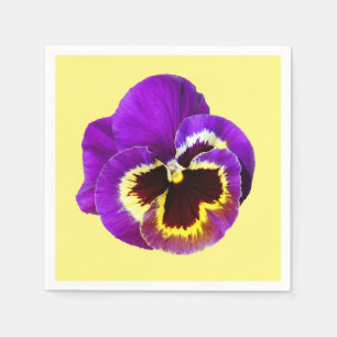 Serviette En Papier Belle sansy violet