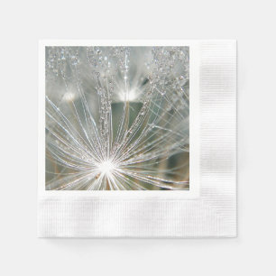 Serviette En Papier Belles gouttelettes d'eau Papier Napkin
