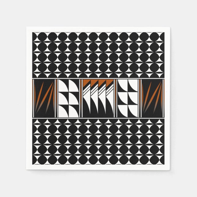 Serviette En Papier Bénédiction des plumes du sud-ouest (Devant)