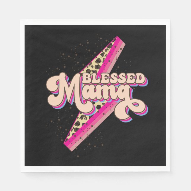 Serviette En Papier Béni maman (Devant)