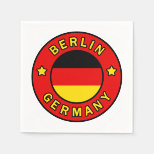Serviette En Papier Berlin Allemagne