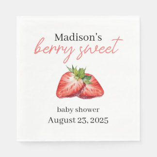 Serviette En Papier Berry Sweet Napkins