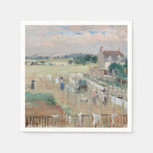 Serviette En Papier Berthe Morisot - Étendage du linge