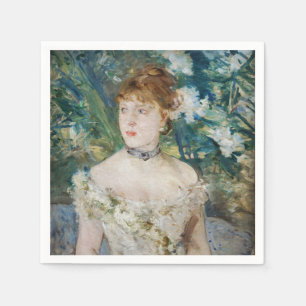 Serviette En Papier Berthe Morisot - Jeune fille dans une balle