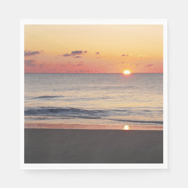 Serviette En Papier Bethany Beach Sunrise II (Devant)