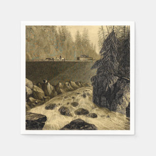 Serviette En Papier Bicentenaire du canal Erie historique