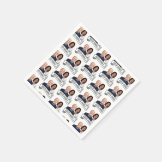 Serviette En Papier Biden Harris
