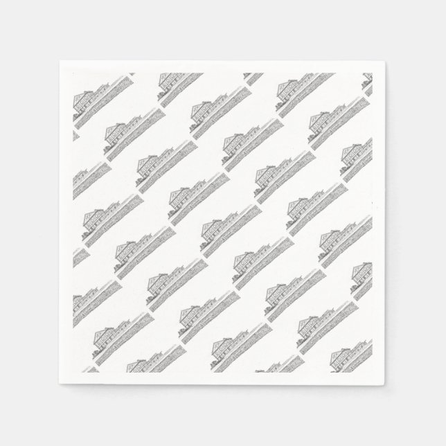 Serviette En Papier Biélorussie Orsha Architecture (Devant)