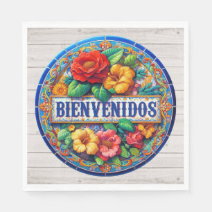 Serviette En Papier BIENVENIDOS - Si Joli !