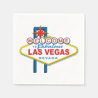 Serviette En Papier Bienvenue À Fabulous Las Vegas