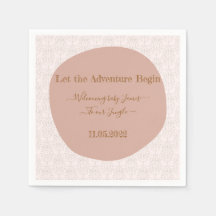 Bienvenue dans les serviettes de baby shower de la