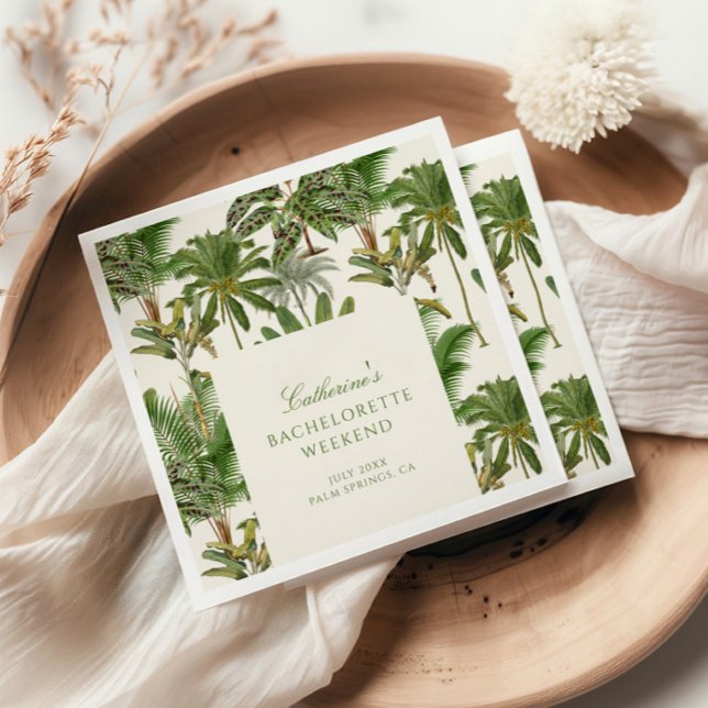 Serviette En Papier Bienvenue pour l'enterrement de vie de jeune fille (Créateur téléchargé)