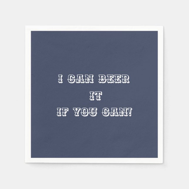 Serviette En Papier Bière (Devant)