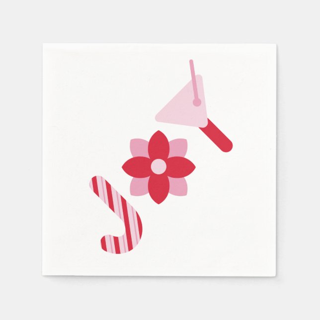 Serviette En Papier Big Joy Napkins (Devant)