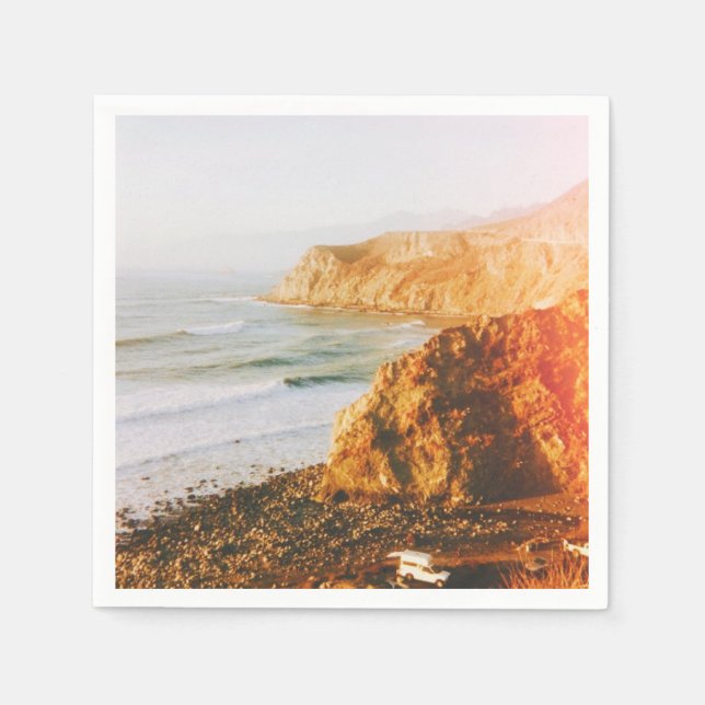 Serviette En Papier Big Sur  (Devant)