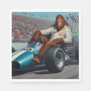 Serviette En Papier Bigfoot Racecar